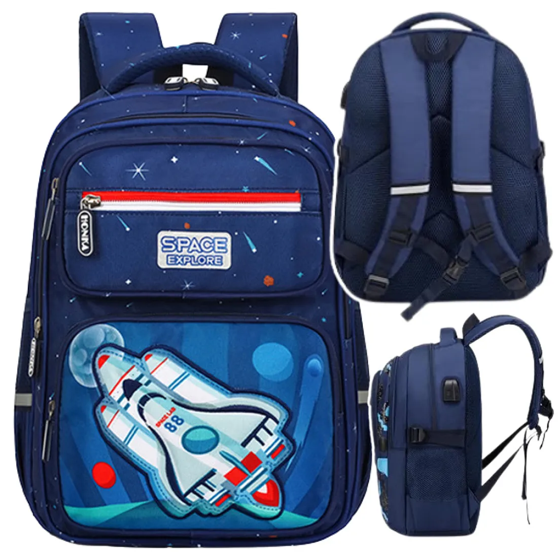Space Explorer Kids School Backpack/ 379