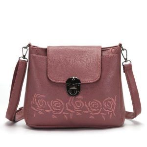 Floral Flap Crossbody Handbag/ 380