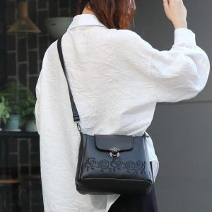 Floral Flap Crossbody Handbag/ 380