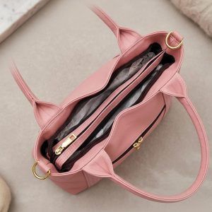 Shera Fashion Pink Bag/ 382