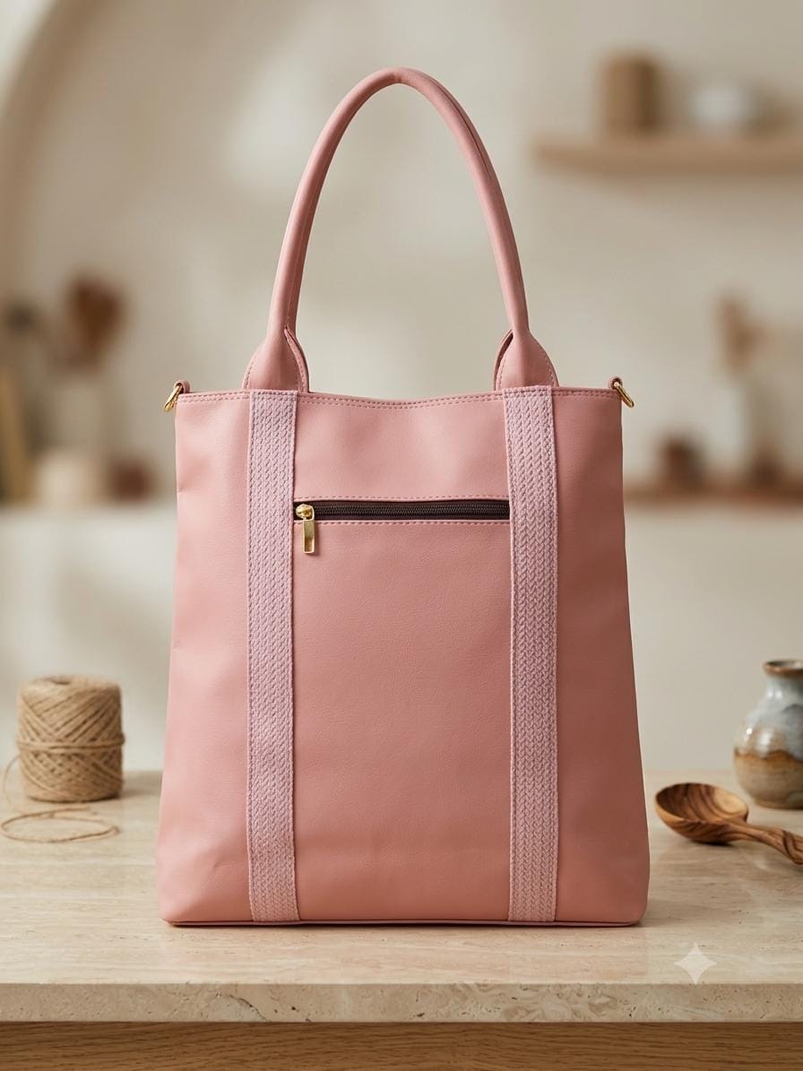 Shera Fashion Pink Bag/ 382 - Image 3