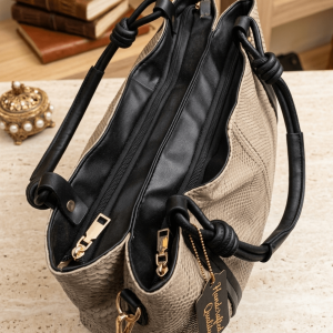 2-compartment Leather Bag/396