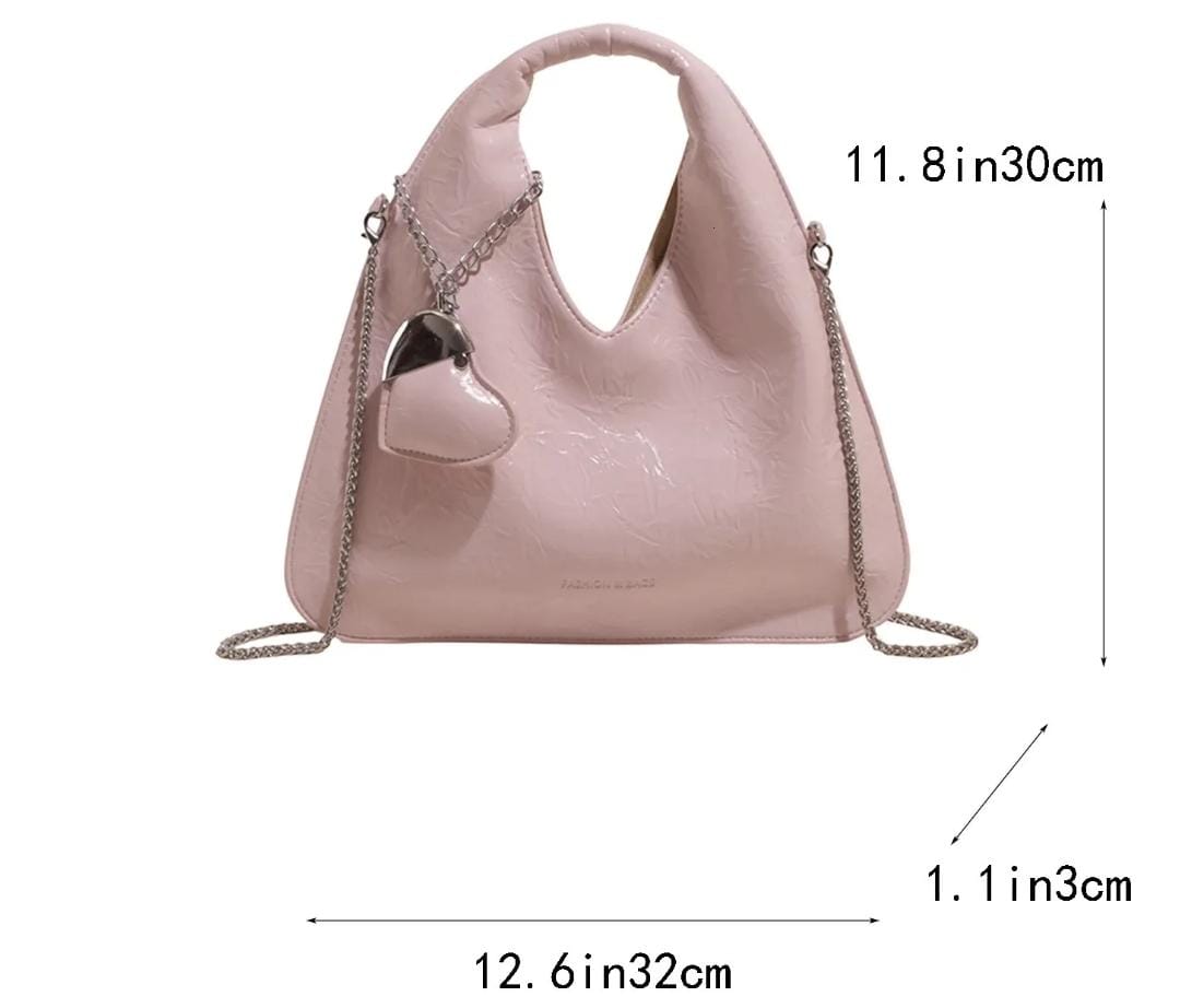 Modern Slouchy Hobo Bag/ 384 - Image 2