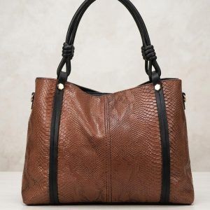 2-compartment Leather Bag/396