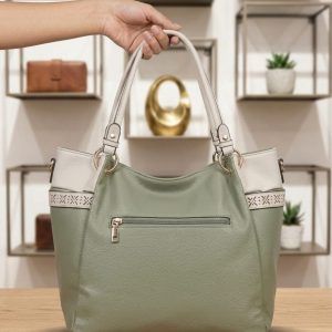 Sage Elegance Multi-Way Tote Bag/397