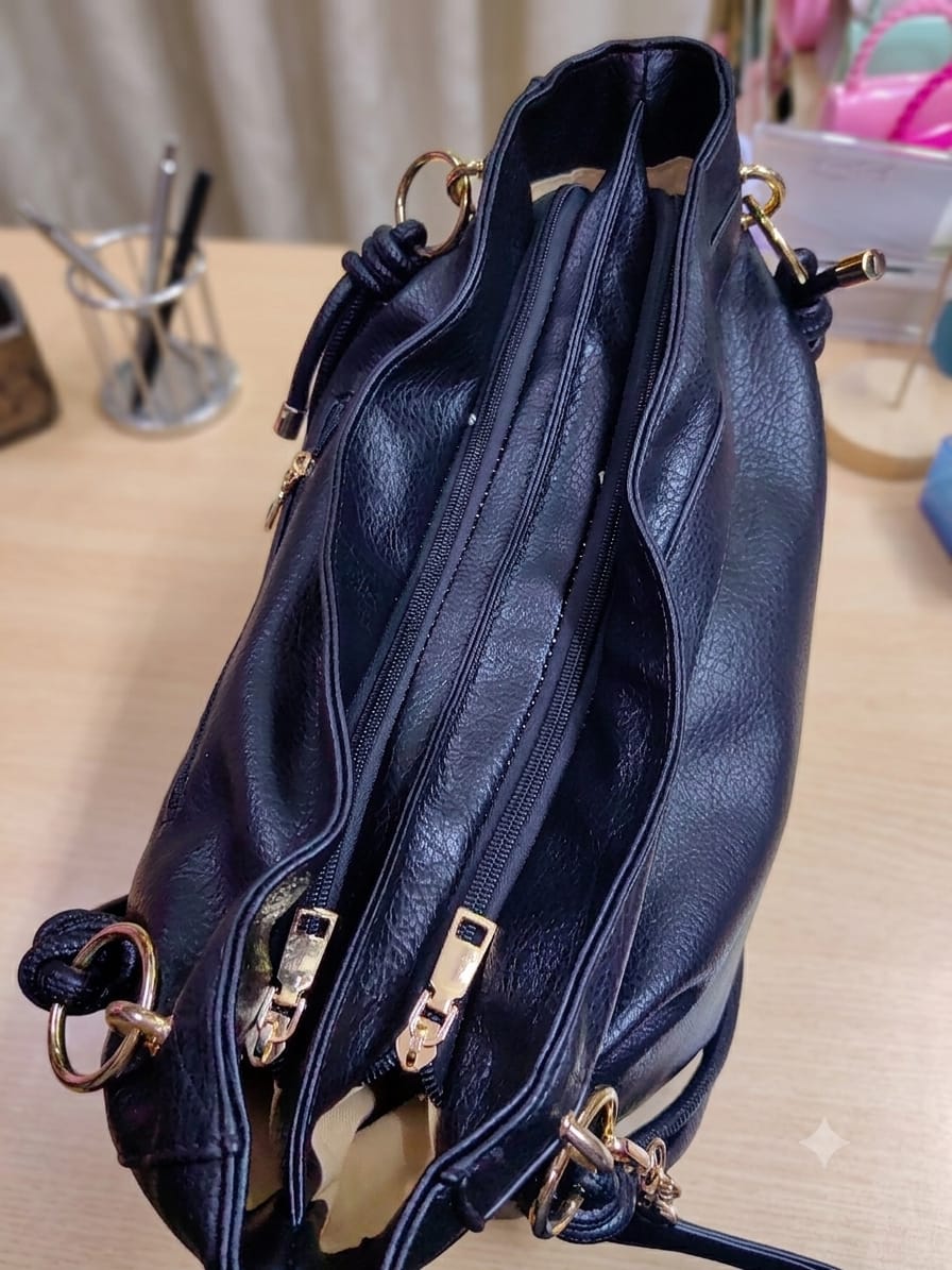 Luxe Double-Compartment Handbag/399 - Image 2