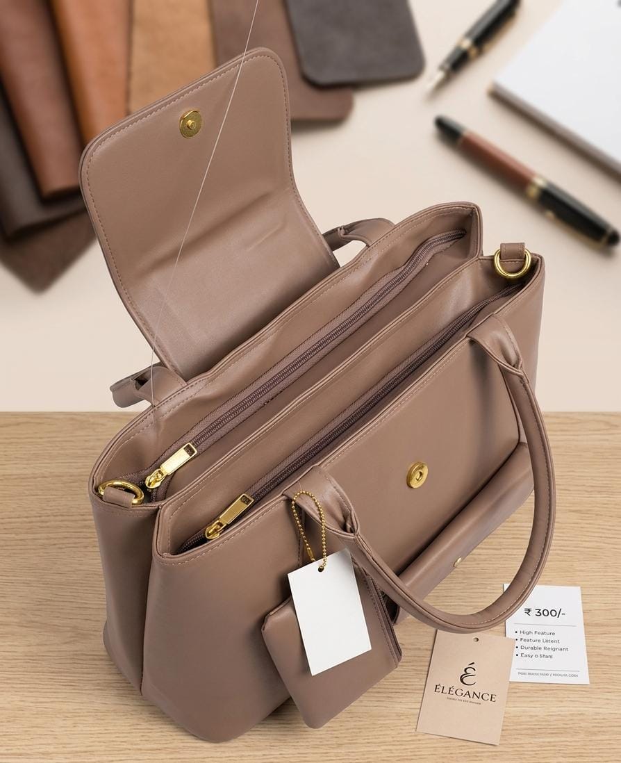 Double Compartment Handbag /413 - Image 2