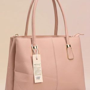 Triple compartments Handbag/ 412